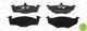 Ferodo FDB1288 brake pad set, disc brake for Seat, VW