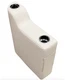 Wise 3009-990 Premier Series Pontoon Left Radius Arm Rest, Platinum