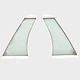 Scout 251 XS Boat Windshield Side Windows HW1665 | Glass (Set of 2)
