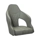 ERGOSEAT High Back Captain Seat for Boats Pontoon Captain Chair Bass Boat Sea...