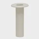 Mako Boat Backrest Receiver 324374 | 21 LTS 1 7/8 Inch White Aluminum