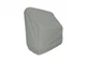 Carver 84012F-10 40" H x 35" W x 19" D Grey Poly-Flex II Reversible Seat Cover
