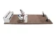 Wise DLX 18-22' Rear Bench Fishing Pontoon Furniture Set- Marble / Reef Stone