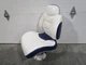 Sea Ray Boat Marine Padded Folding Fishing Seat Chair Blue/White 30.5" x 18"