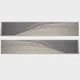 Lowe SD224 Boat Hull Graphic Decal 2249152 | Black Silver (Set of 2)