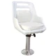 Todd 740002SK 95-4500C Jupiter (Skipper) Helm Seat Chair and Pedestal Package