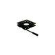 Springfield 12-Way Locking 6-7/8" x 6-7/8"  Seat Swivel E-Coated Finish