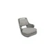 Wise Seats 8WD015-3-717 Wise Freshwater Bucket Seat W/Cushions, Gray -Gray Shell