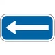 Lyle Ar-008-12Ha Arrow Supplemental Parking Sign, 12" W, 6" H, No Text,