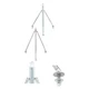 Attwood 903-008-T-S 29" H Cast Stainless Steel Fixed Height Ski Pylon