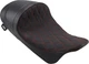 Drag Specialties EZ-ON Forward Low Seat | Double Diamond w/Red (0801-1254)