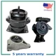 Front & Front Right & Rear Engine Mount 3PCS. 2006-2009 for Honda Ridgeline 3.5L