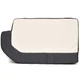 Bayliner DX2050 Boat Aft Seat Cushion | White Vinyl / Gray Fabric