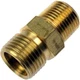 FIT 91-93 GM TRANSMISSION OIL COOLER LINE CONNECTOR 3/8 IN. NPT x 3/4 IN.-16 UNC