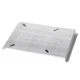 For Attwood SP-15100 Boat Seat Mounting Plate, Mount Plate Silver 
