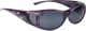 Jonathan Paul Polarized Fitovers Eyewear Small Aurora Purple-Haze & Gray AR007S