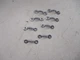 MASTERCRAFT (01-11) STRAP EYE PLATED REAR SEAT BRACE SET OF (8) 530505 BOAT