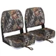 Folding Fishing Boat Seat Camo Leader Accessories BS201050 Pair Seats