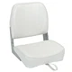 Leader Accessories Deluxe Folding Marine Boat Seat (White) A-White