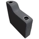 Wise 3009-1890 Premier Series Pontoon Left Radius Arm Rest, Slate/Dark Neutral
