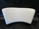 STRIPER 290 (2017) WALK AROUND CORNER BACK CUSHION WHITE 307992 MARINE BOAT