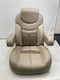 LIPPERT 21173-2L RECLINING HELM SEAT TAN/BROWN 24 1/2" W X 24" D X 29 1/2" BOAT
