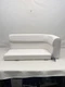 TOONMATE 742364 WHITE DELUXE LEFT SIDE CORNER COUCH MARINE BOAT