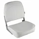 Wise 8WD734PLS-710 Low Back Boat Seat, WHITE