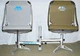 MILLENNIUM DOUBLE SEAT STAND D-200-00 SIDEKICK, w/TWO B100GY GREY BOAT SEATS