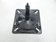 Attwood Marine Lock N Pin 3/4" Pin Black Seat Mount - 1002