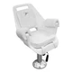 WISE 8WD007-710 Boat Seat; Deluxe; Helm Seat; Bucket Seat; Non-Adjustable;