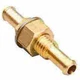 Moeller 033210-10 Brass Fuel Line Bulk Head Fitting For 3/8" ID Hose
