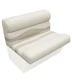 Wise BM1144-1066 Premier Pontoon 36&rdquo; Bench Cushion Set Platinum/Mocha Java/Khaki