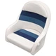 Toonmate Pontoon Boat Bucket Seat 742389 | White / Navy / Blue