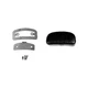 HardDrive 086135 Sissy Bar Pads, 3in. Mini Smooth