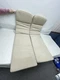 OTTER ISLAND SWIM RAFT SEAT CUSHION SET OF (2) 300133 BEIGE MARINE BOAT