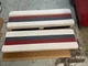 TOONMATE 742357 DELUXE PONTOON 55" LOUNGE SEAT TOP WHITE / RED / CHARCOAL BOAT