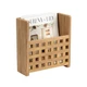 Whitecap Teak Grate Front Magazine Rack