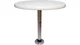 Springfield Marine Company - 1690106 - TABLE PACKAGE 18X30 OVAL WHITE, ( Each )
