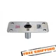 Attwood SP-64839 Lock'N-Pin 8" x 4" Non-Threaded Rectangular Base for 3/4" Post