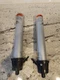 PAIR SPRINGFIELD-MARINE 1600610 13" TAPER-LOCKED BOAT SEAT POST 
