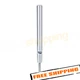 Attwood 2164-T Lock'N-Pin 16" H x 3/4" D Aluminum Threaded Fixed Post