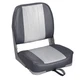 Folding Marine Boat Seat Deluxe Gray Charcoal Leader Accessories Gray Charcoal