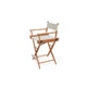 Telescope Director Chair Walnut - 30" Seat Height