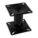 Wise 7" Steel Pedestal - Black