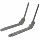 Supra Boat Seat Hinges | Gray Anodized Aluminum (Set of 2)