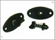 Marpac 54211 Windshield Window Quick Release Fastener &ndash; Black Nylon, Pair for Bo