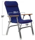 Seachoice Padded Deck Chair With Red Piping