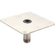 Swivl-Eze Base Plate SS Satin Finish 7" x 7" Threaded #SP-67739-T