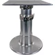 Springfield Pedestal - 3-Stage Table - 16"-30" - Brite Dip (1660236)